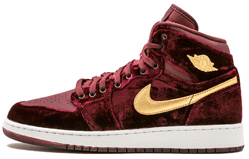 

Кроссовки Jordan 1 Retro Heiress Night Maroon GS