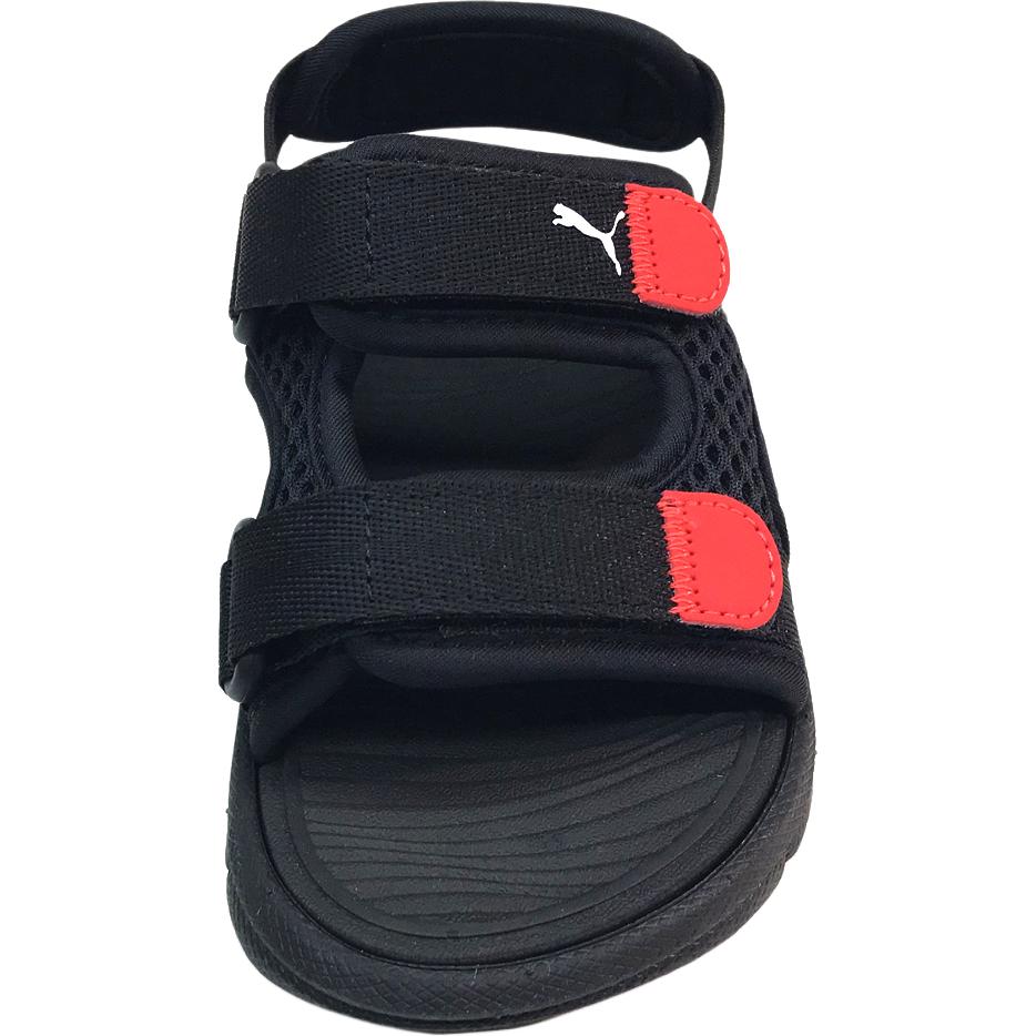 Детские сандалии Evolve Sandal Low Top для детей от 3 до 7 лет PUMA, черный — фото 3