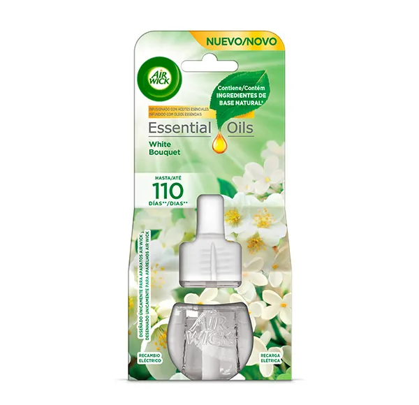 

Замена электроприборов Essential Oils White Bouquet Airwick, 19 ml
