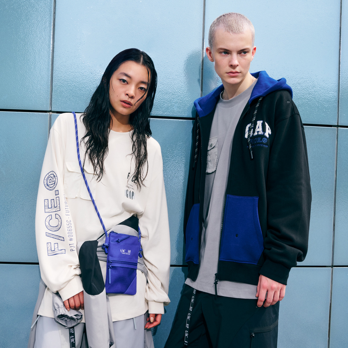 Свитшот-куртка осенне-зимняя Unisex GAP, черный — фото 4