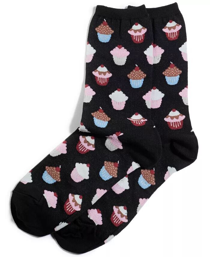 

Женские модные носки Cupcake Crew Hot Sox, черный