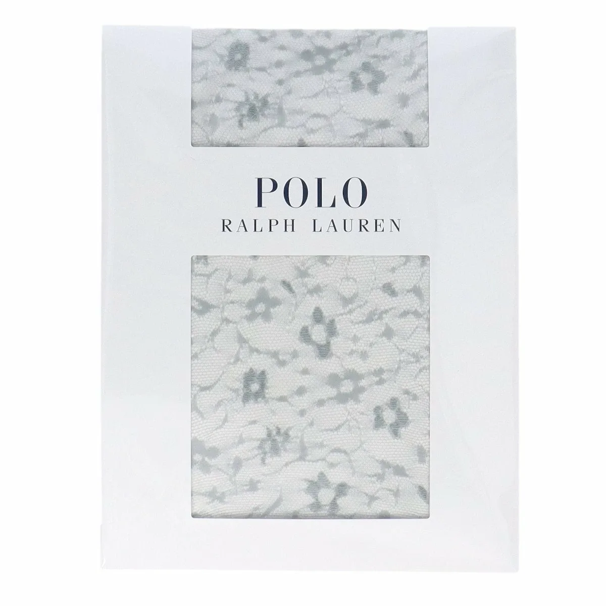 Колготки с изысканным ботаническим цветочным принтом Polo Ralph Lauren, 94. Frost Gray