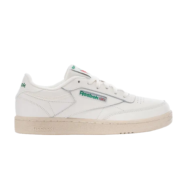 

Кроссовки Reebok Club C J Chalk Glen Green, белый