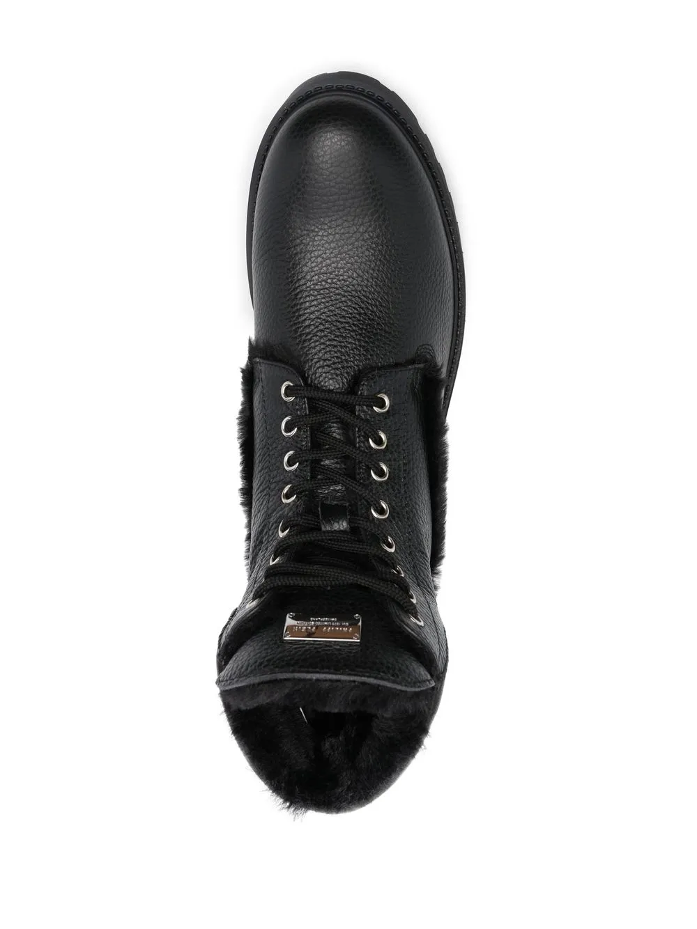 Ботинки The Hunter с подкладкой из овчины Philipp Plein, черный — фото 4
