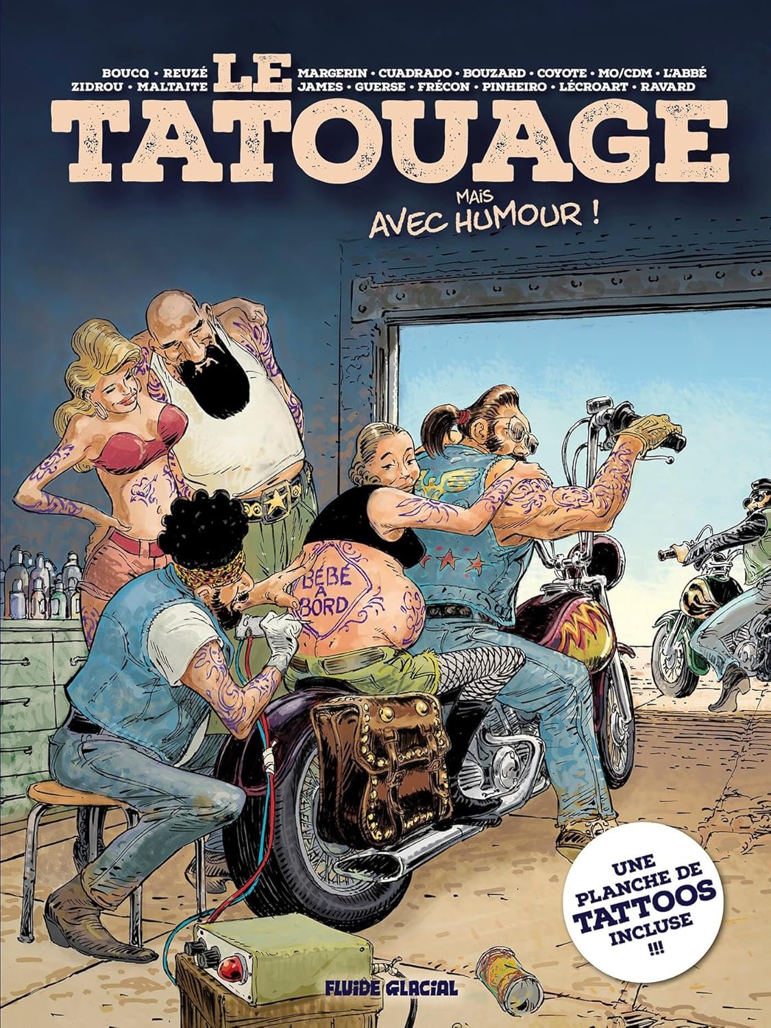

Le Tatouage mais avec humour + 1 planche de tatouages (FLUIDE GLACIAL)