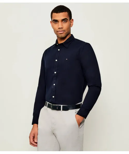 

Рубашка Slim fit Tommy Hilfiger, синий