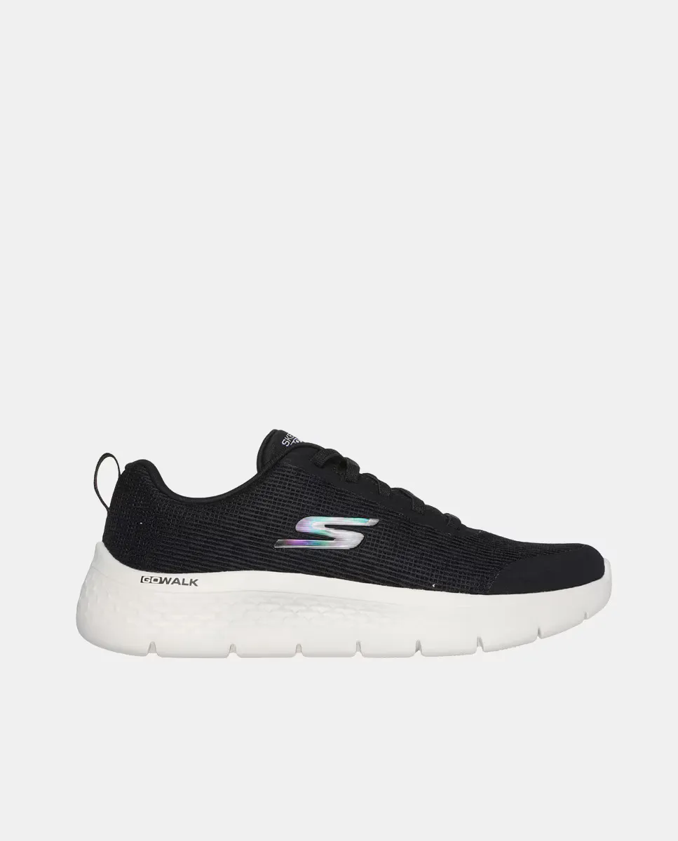 

Женские кроссовки GO WALK Flex с низким верхом из фактурной сетки Skechers, черный
