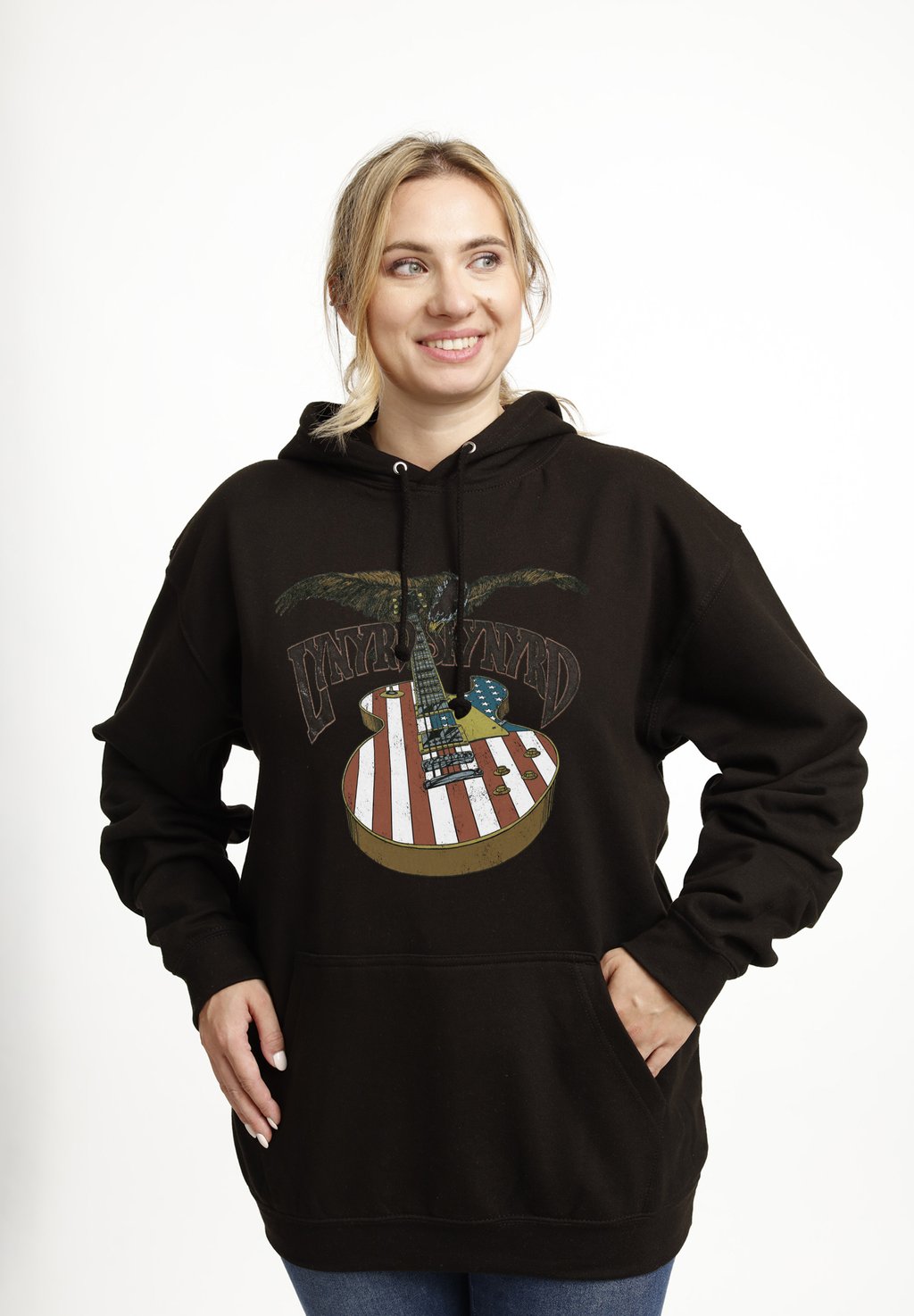 

Толстовка USA ROCK BAND - Hoodie Henry Tiger, черный
