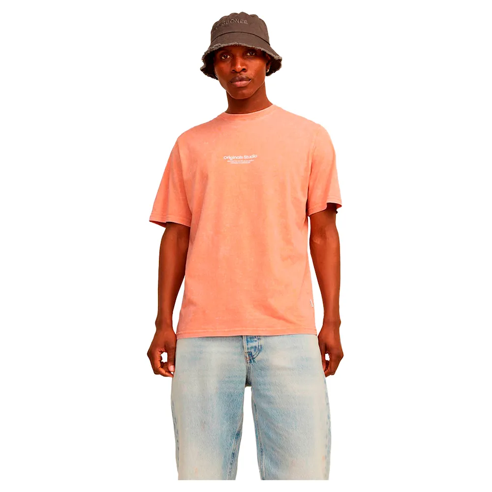 

Футболка Jack & Jones Vesterbro Wash, оранжевый