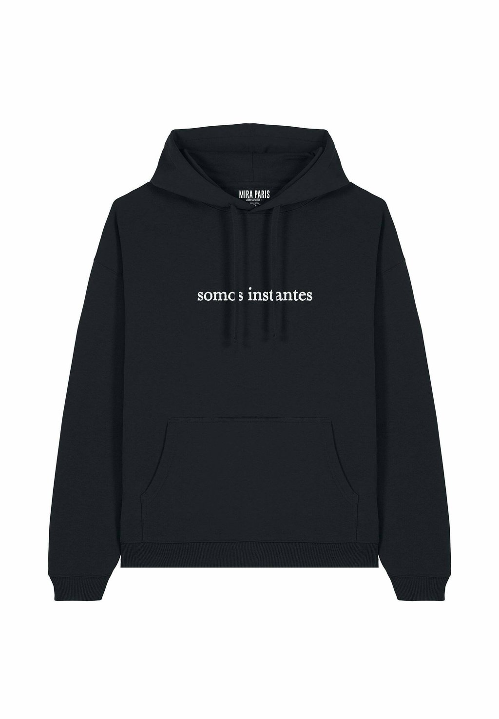 

Толстовка SOMOS INSTANTES EMBROIDERY UNISEX - Hoodie Mira Paris, черный