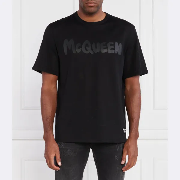 

Футболка стандартного кроя Alexander Mcqueen, черный