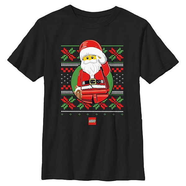 

Футболка с новогодним принтом для мальчиков 6-20 Lego