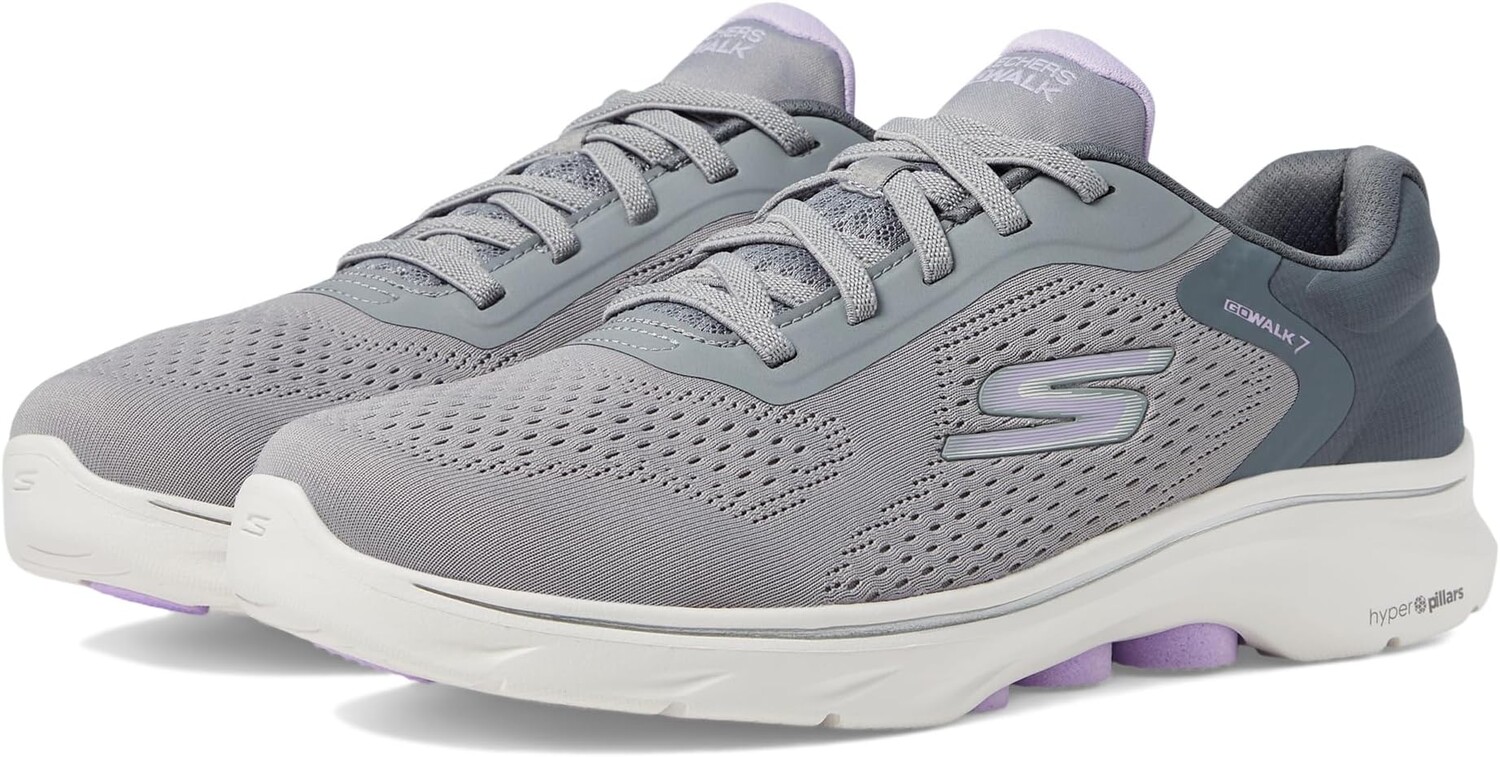 

Кроссовки Go Walk 7 - Cosmic Waves SKECHERS Performance, цвет Gray/Lavender, Серый, Кроссовки Go Walk 7 - Cosmic Waves SKECHERS Performance, цвет Gray/Lavender