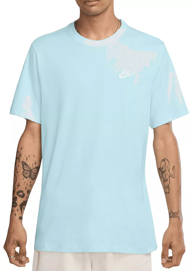 

Мужская футболка Nike Sportswear Club, цвет Glacier Blue