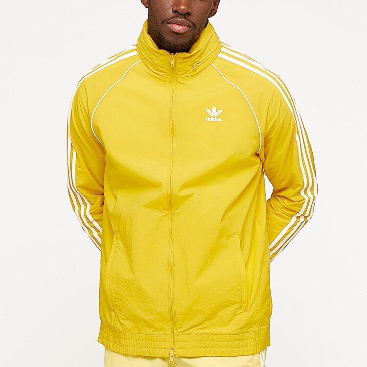 Куртка мужская желтая Adidas Originals, желтый — фото 3