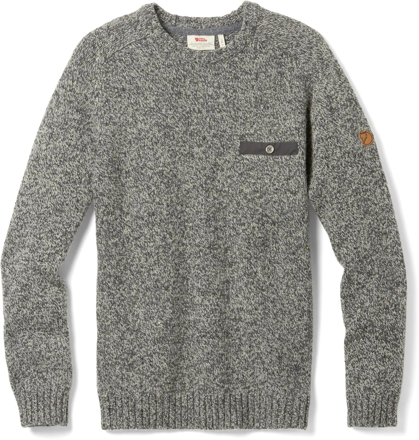 

Свитер с круглым вырезом Lada - Мужской Fjallraven, Grey