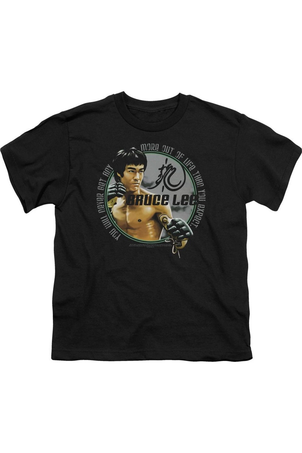 

Футболка с коротким рукавом Bruce Lee Expectations Gildan, черный