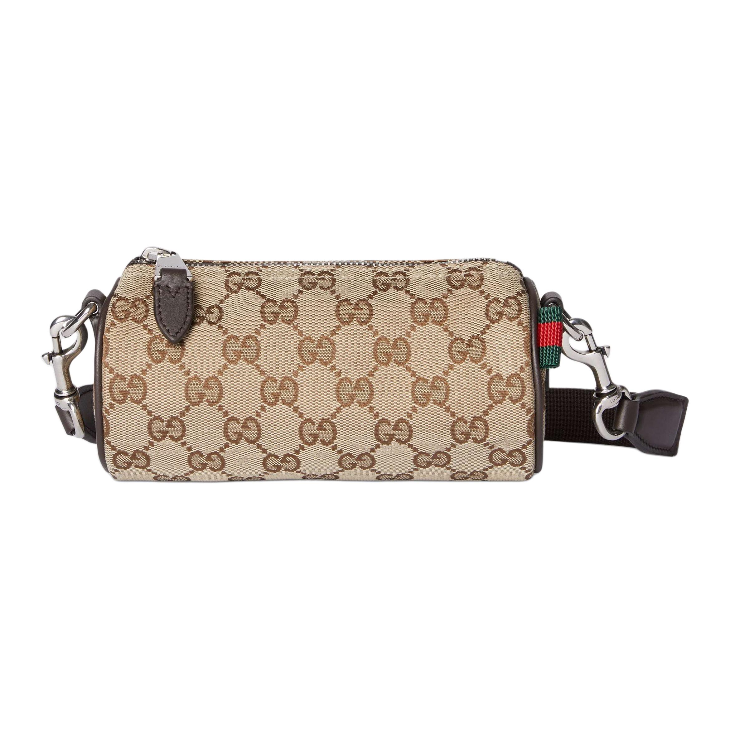 

GUCCI Сумка Бостон мини с кожаной отделкой