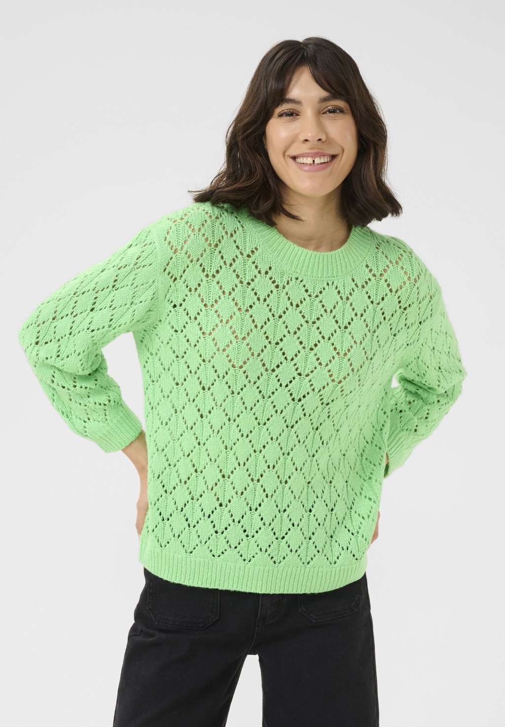 

Джемпер KANIKA SLEEVE Kaffe, зеленый