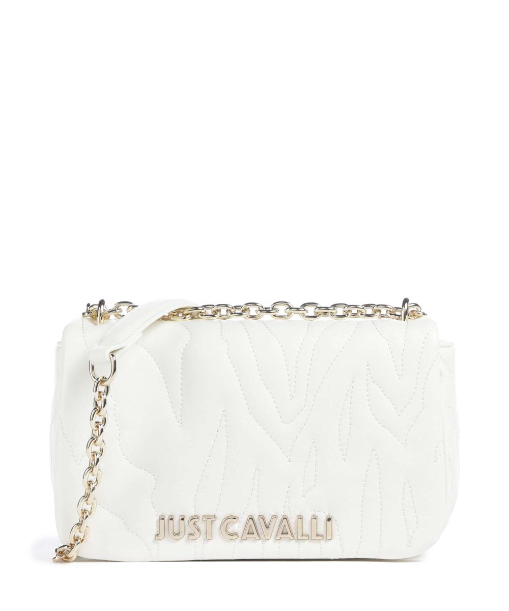 

Сумка на 4 плеча в стиле «Зебра» из искусственной кожи Just Cavalli, белый