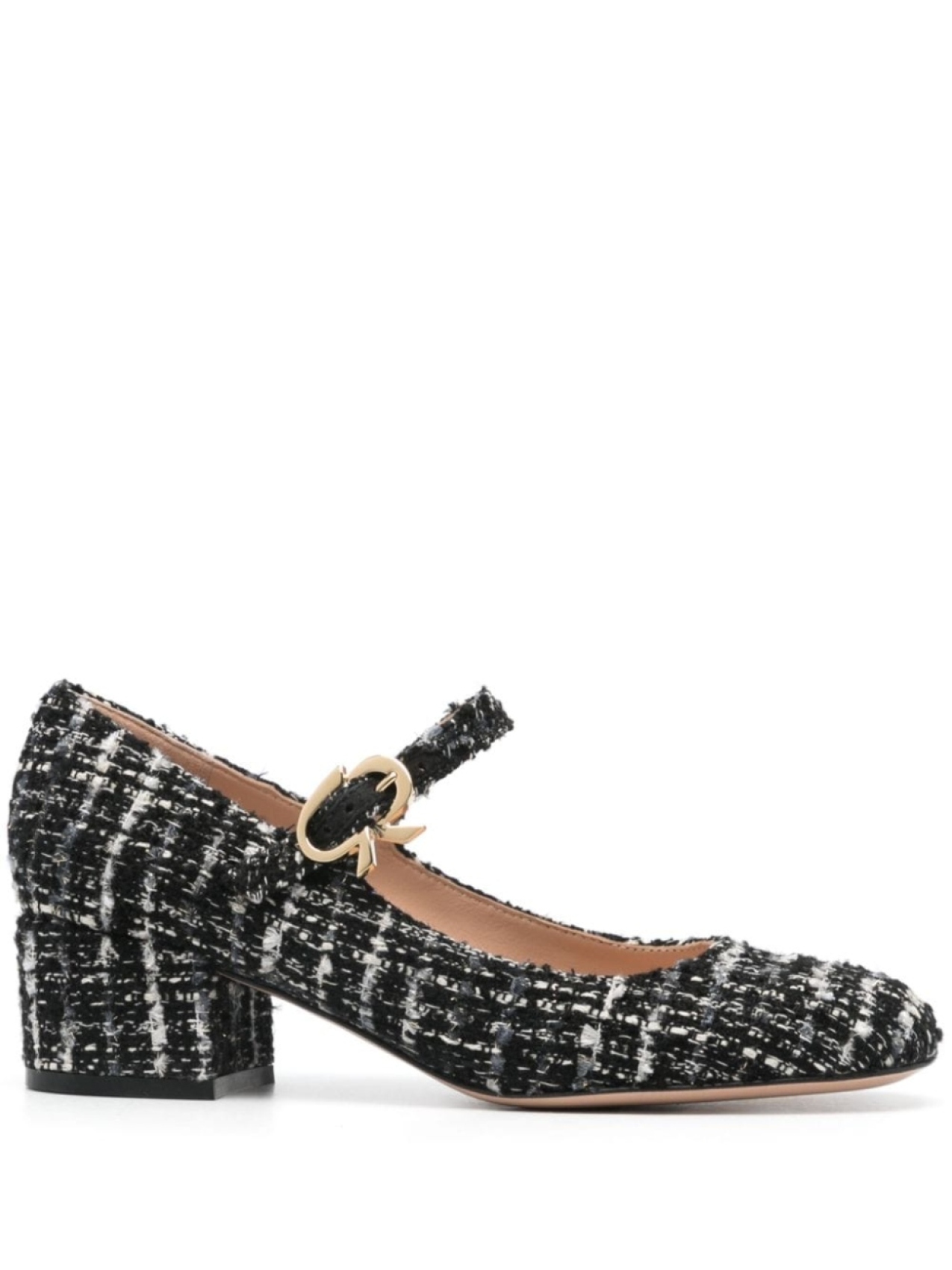 Gianvito Rossi туфли-лодочки Mary Ribbon 50, черный