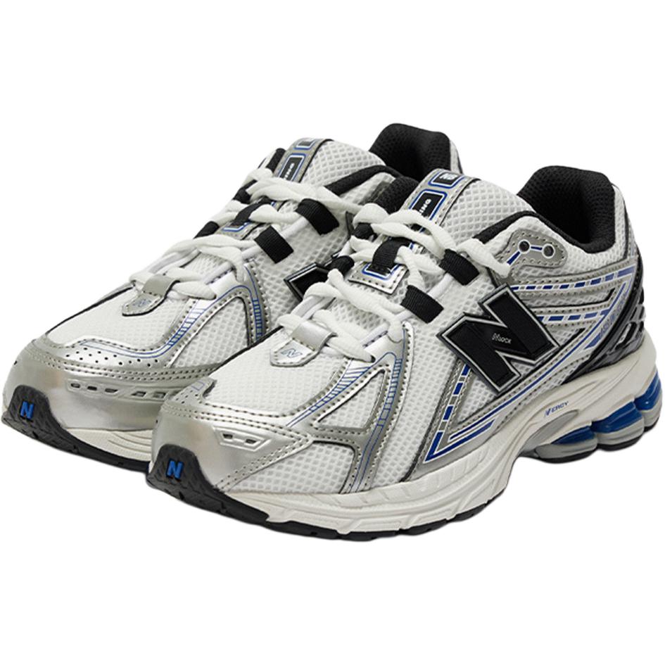 1906 Износостойкие низкие детские кроссовки для подростков New Balance, серый — фото 2