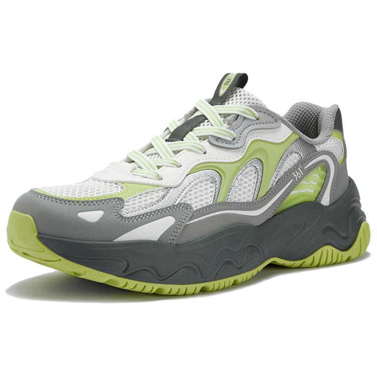 Кроссовки мужские Casual низкие Tracing Breeze Abrasion Resistant Breathable 361°, белый серый — фото 3