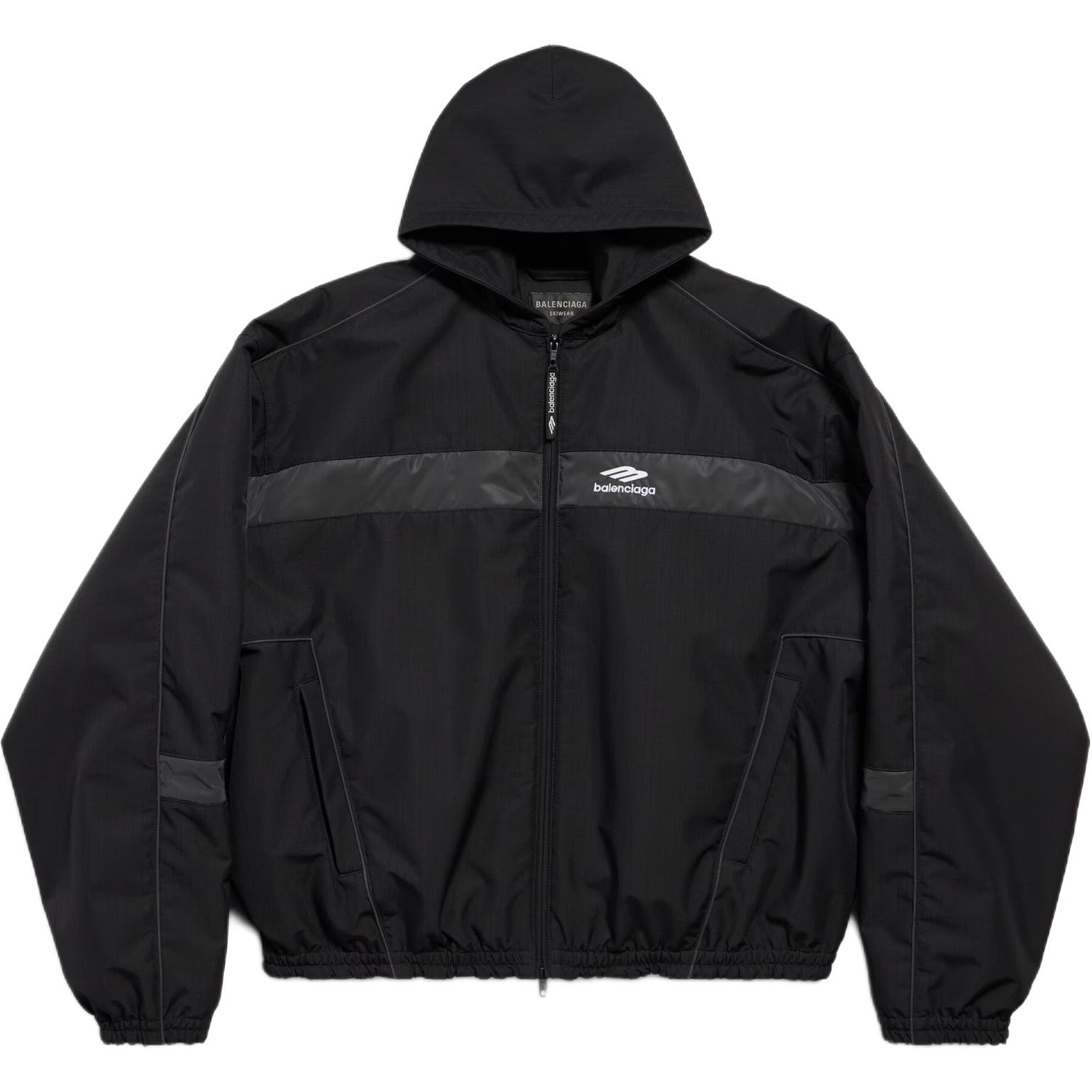 

FW25 Верхняя часть лыжного костюма Regular Fit для мужчин Balenciaga, черный