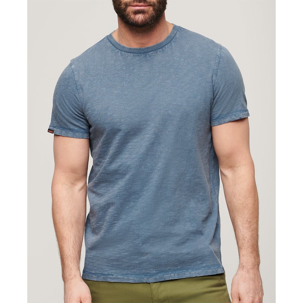 

Футболка с коротким рукавом Superdry Slub, синий