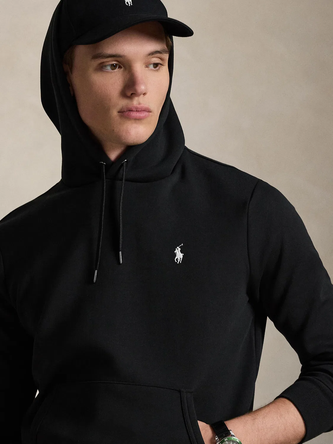 Толстовка Polo Ralph Lauren черного цвета — фото 2