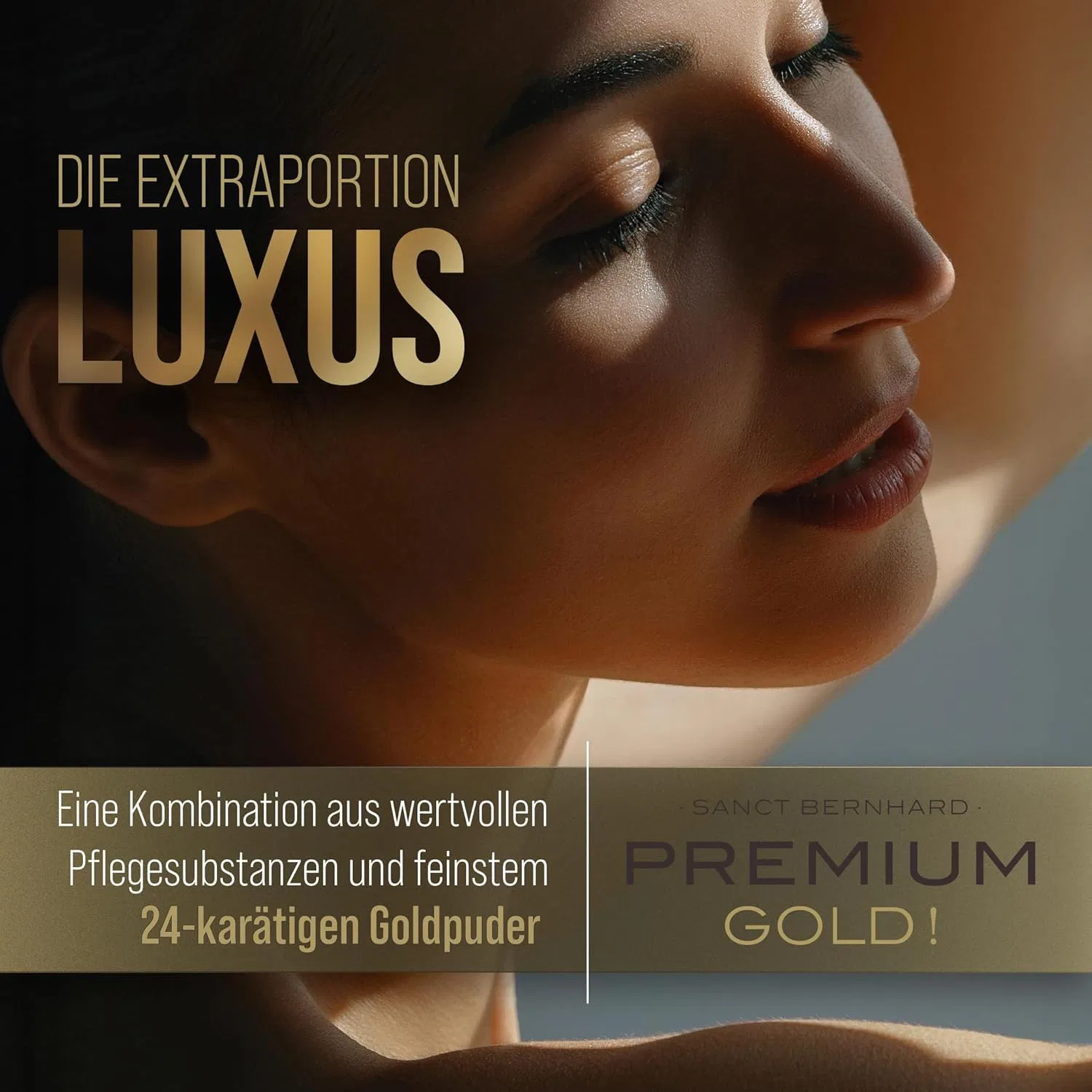 Набор для ухода Sanct Bernhard Premium Gold! с пудрой 24-каратного золота, 130 мл ‎Sanct Bernhard — фото 2
