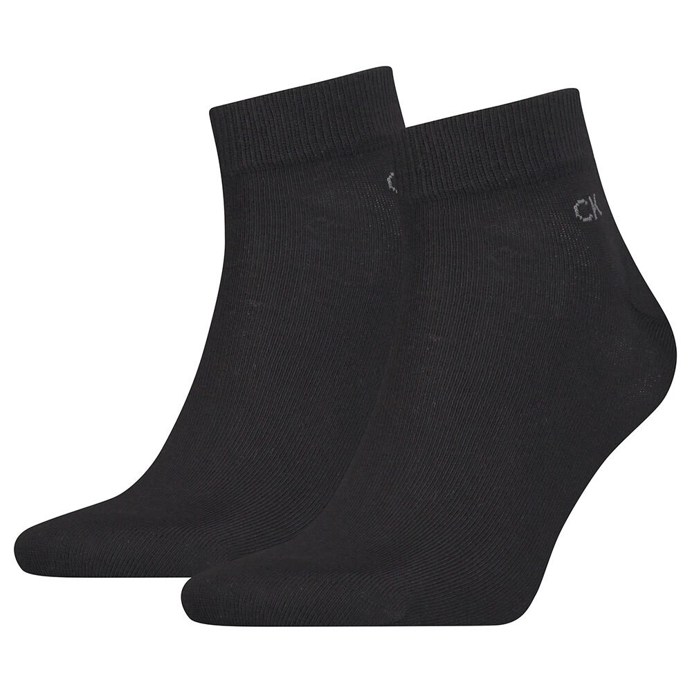 

Носки Calvin Klein Quarter 2 шт, черный