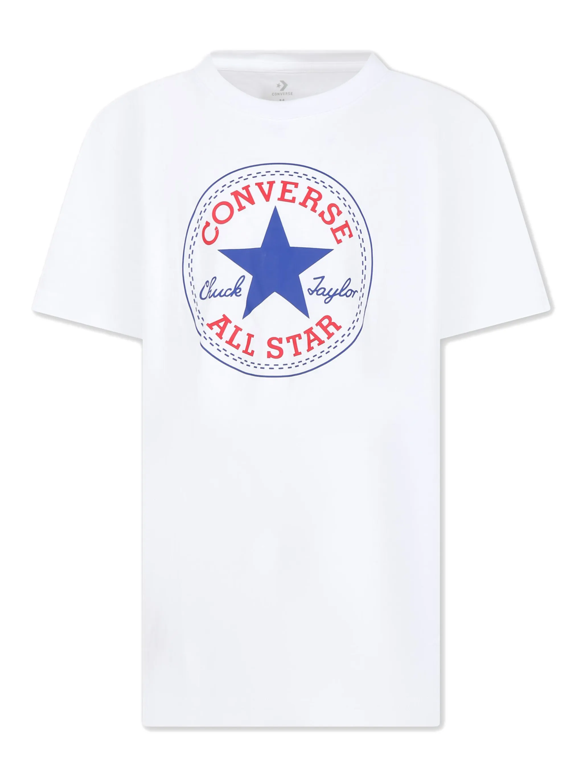 

Футболка с принтом Chuck Taylor Converse Kids, белый