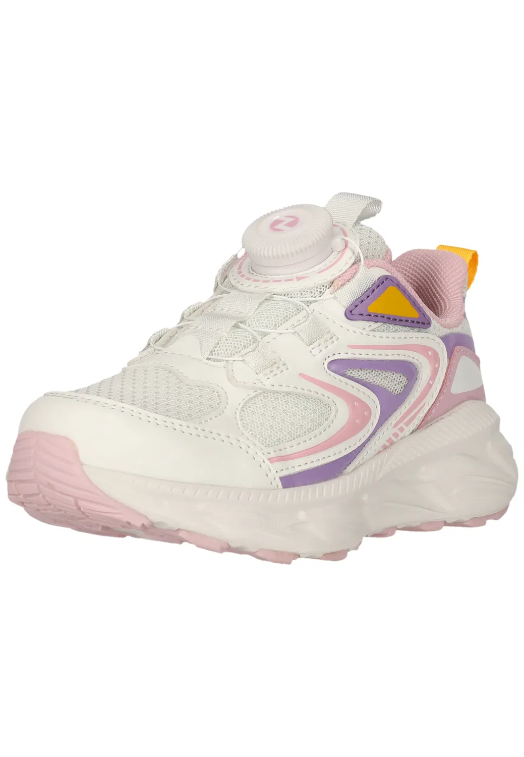 Кроссовки с Q-Lock замком Zigzag, candy pink