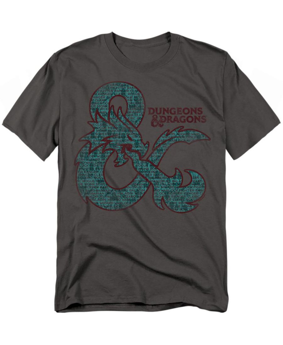 

Мужская футболка с изображением амперсанда из игры Dungeons and Dragons D&D, Charcoal, Черный, Мужская футболка с изображением амперсанда из игры Dungeons and Dragons D&D, Charcoal