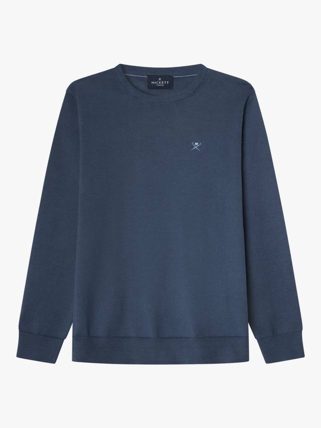 

Детская хлопковая футболка с длинным рукавом и круглым вырезом Hackett London