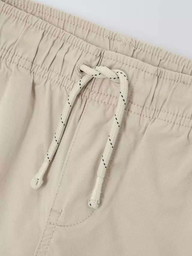Брюки чинос John Lewis Kids' Straight Fit Turn Up, цвет neutral — фото 4