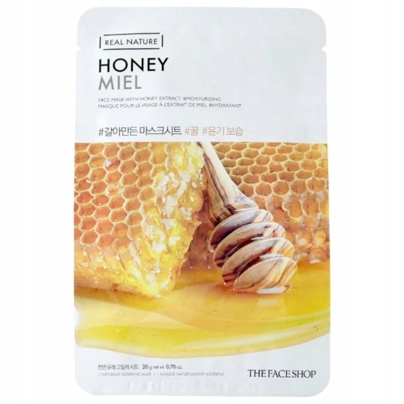 

Увлажняющая и осветляющая маска для лица The Face Shop Honey 20 г Inna marka