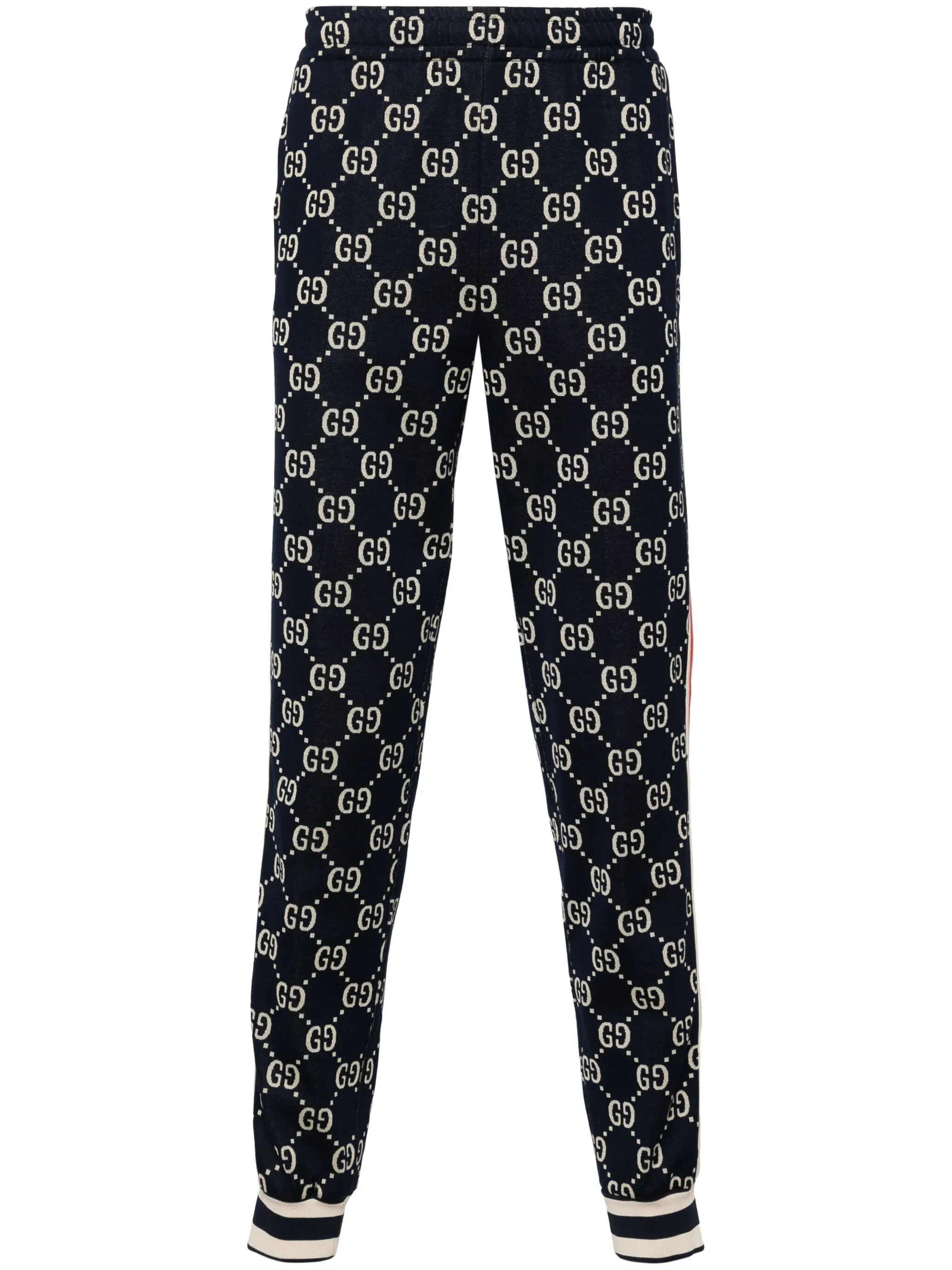 

Джоггеры с жаккардовым узором GG Gucci, синий