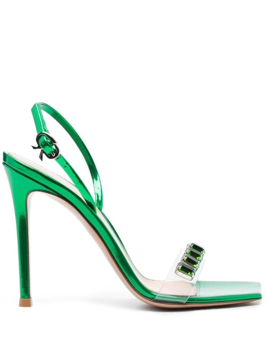 

Gianvito Rossi босоножки Ribbon Candy 105, зеленый