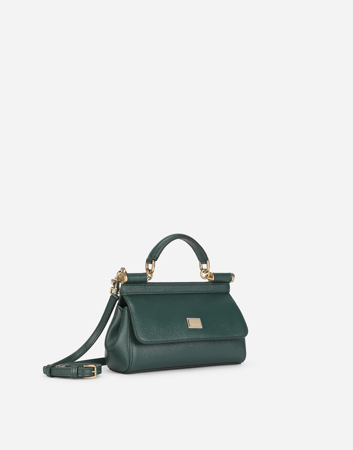 Сумка small sicily Dolce & Gabbana, зеленый — фото 3