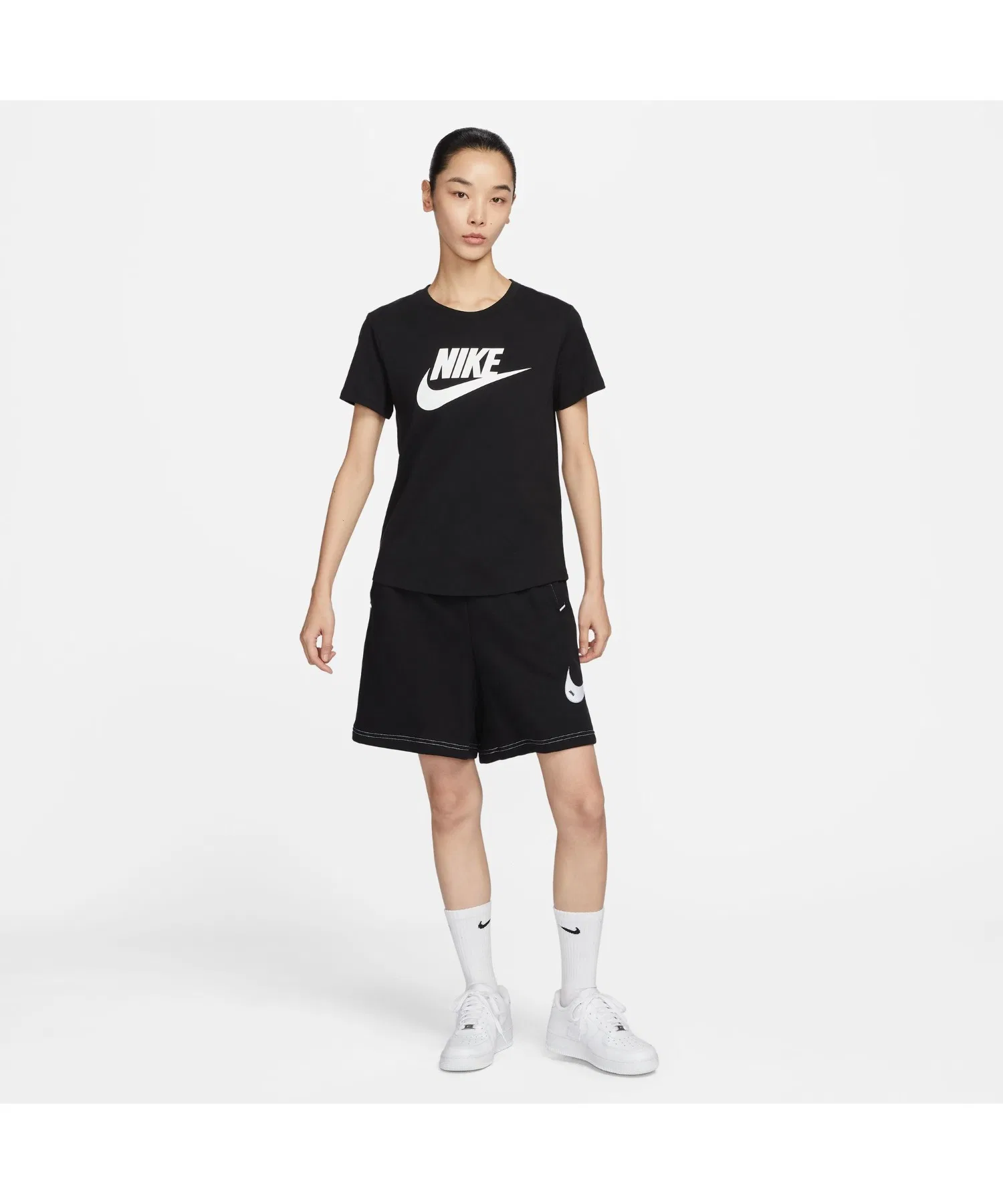 Унисекс футболка Nike Essentials белая — фото 4
