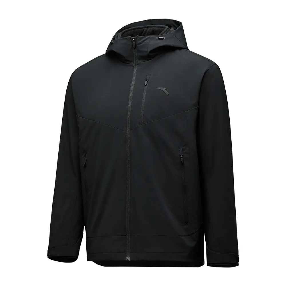 

Anta Женская базовая черная ветровка с водоотталкивающими и водонепроницаемыми свойствами