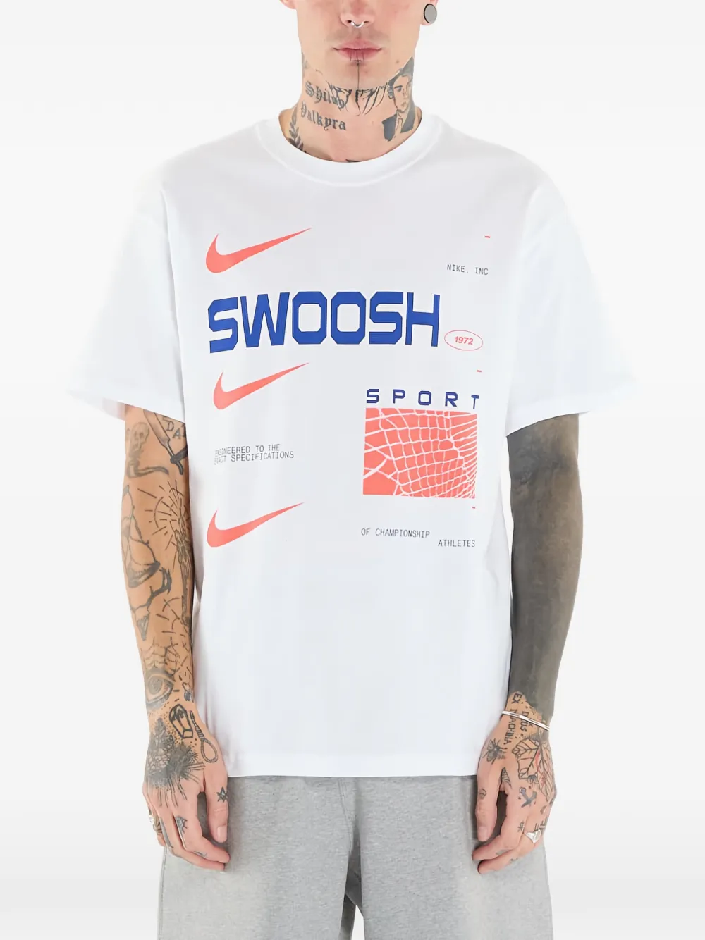 Футболка NSW M90 OC LG GFX SEGB Nike, белый