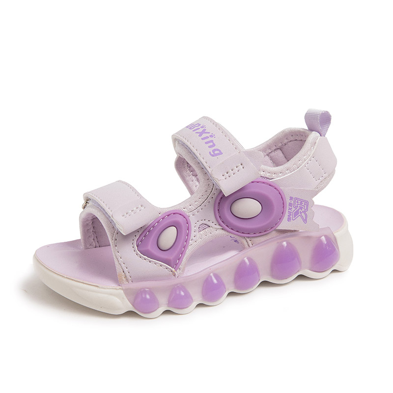 

Сандалии детские с низким дышащим и нескользящим верхом Kung Fu partners, фиолетовый