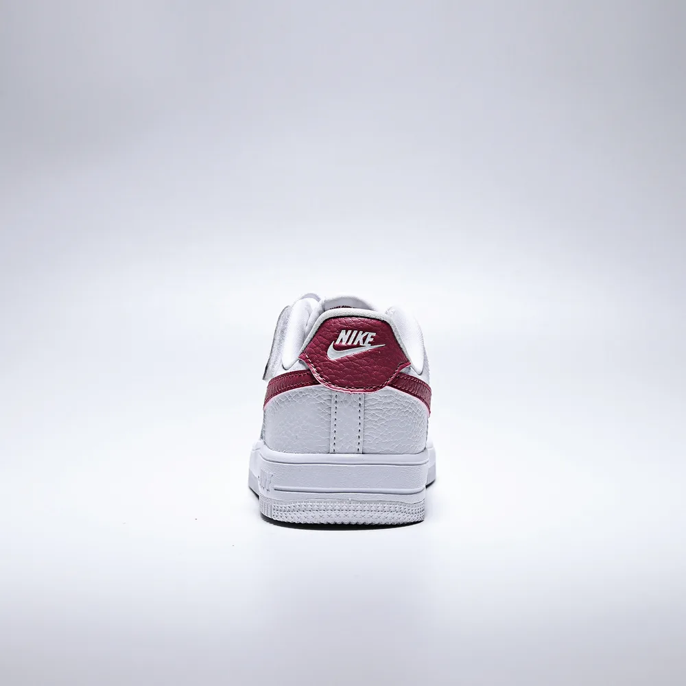 Nike Кроссовки для скейтбординга Force 1 Low EasyOn Fabric низкие, белые, для детей 3-7 лет — фото 4