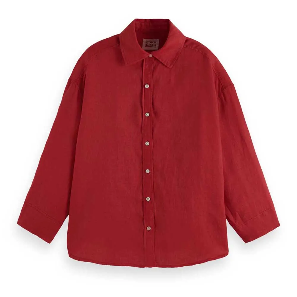 

Рубашка с длинным рукавом Scotch & Soda U9A00626T, красный