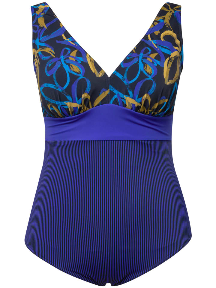 

Купальник Ulla Popken, цвет royalblau