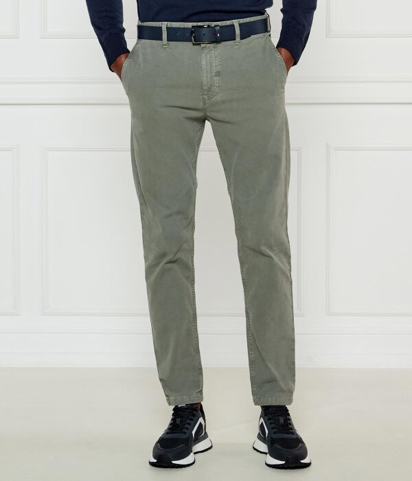 

Брюки чинос 10265822 01 Tapered fit Boss Orange, зеленый