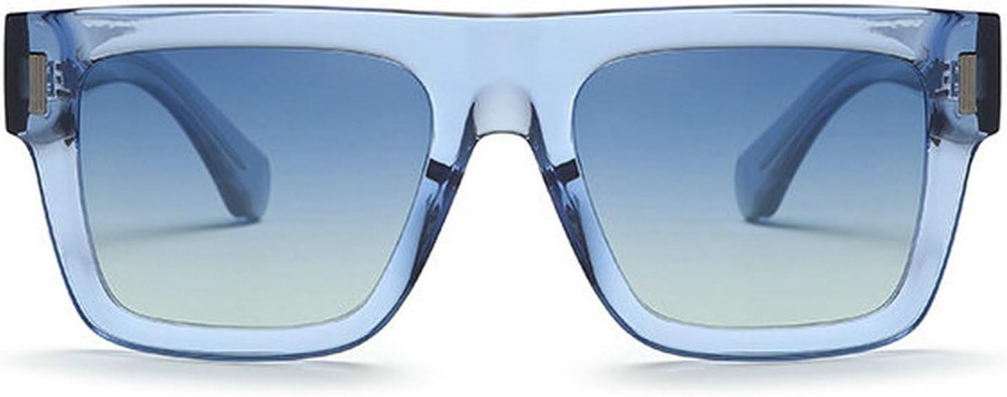 

Солнцезащитные очки COTIA с толстой квадратной оправой, поляризованные, для мужчин и женщин, массивные, с защитой от УФ-излучения UV400, модные, для вождения и повседневной носки, Blue